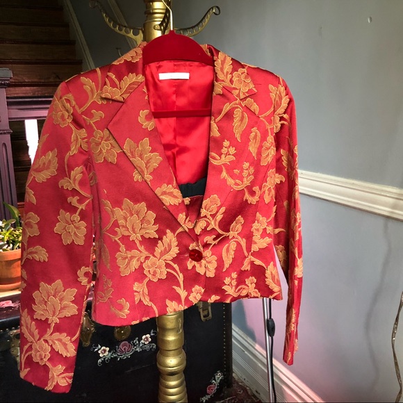 Guess Corset Top and Matching Suit Jacket - Picture 3 of 7